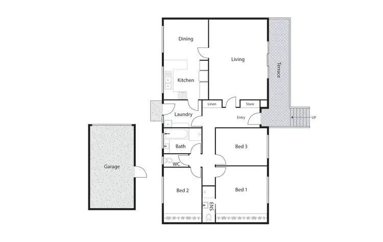 Floorplan of Homely house listing, 24A Bangalay Crescent, Rivett ACT 2611