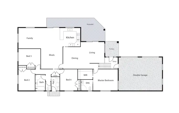 Floorplan of Homely house listing, 15 Willcock Place, Curtin ACT 2605