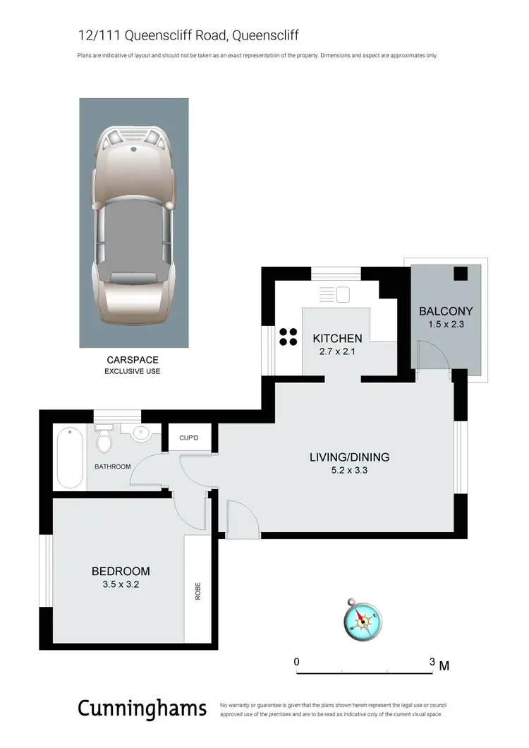 Floorplan of Homely apartment listing, 12/111 Queenscliff Road, Queenscliff NSW 2096