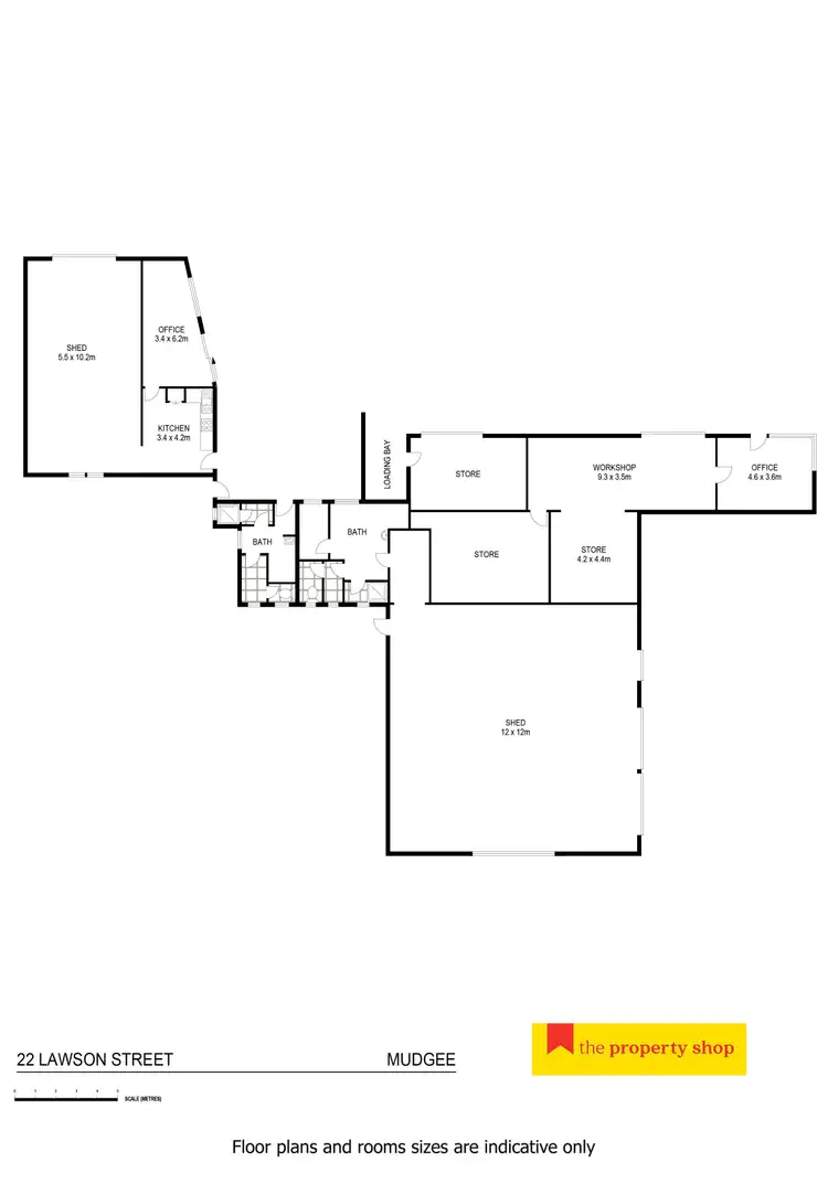 Floorplan of Homely block of units listing, 22 Lawson Street, Mudgee NSW 2850