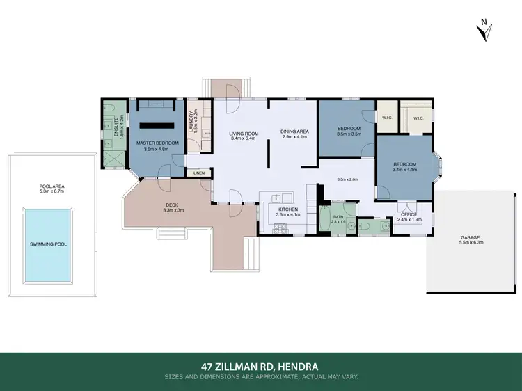 Floorplan of Homely house listing, 47 Zillman Road, Hendra QLD 4011
