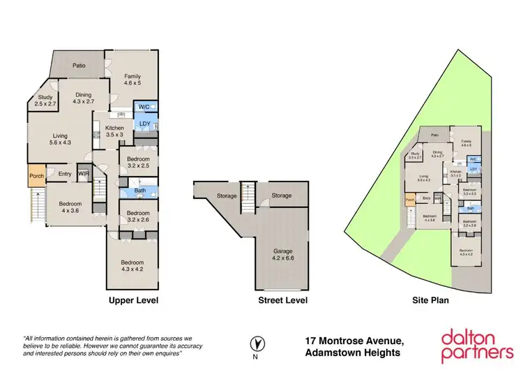 Floorplan of Homely house listing, 17 Montrose Avenue, Adamstown Heights NSW 2289