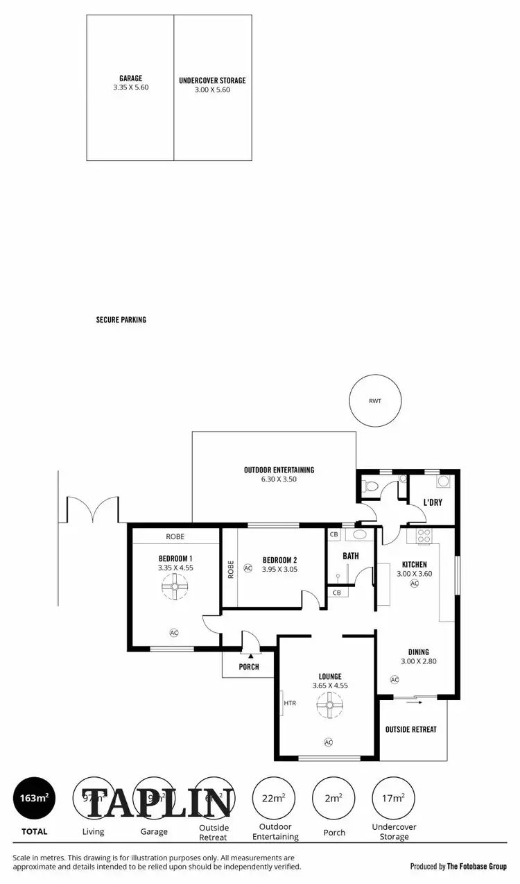 Floorplan of Homely house listing, 34 Celtic Avenue, Clovelly Park SA 5042
