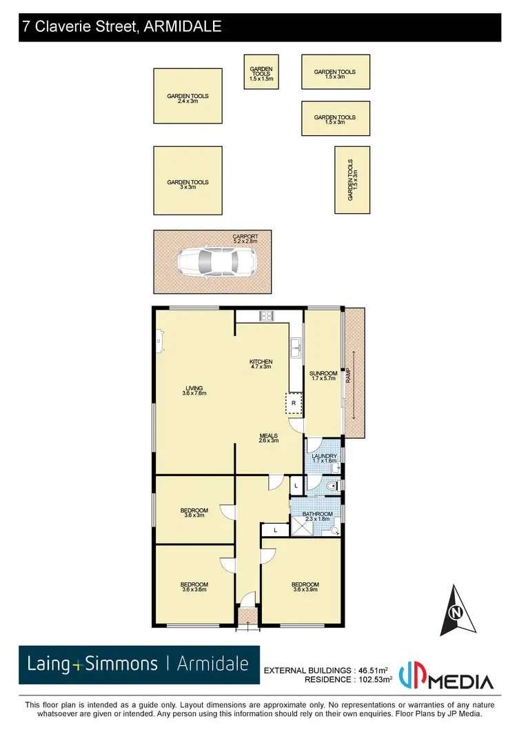 Floorplan of Homely house listing, 7 Claverie Street, Armidale NSW 2350
