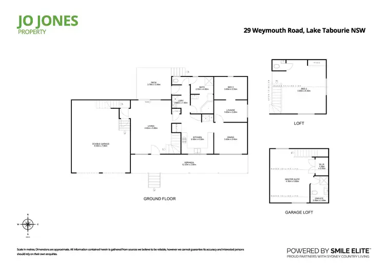 Floorplan of Homely house listing, 29 Weymouth Road, Lake Tabourie NSW 2539