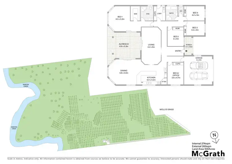 Floorplan of Homely rural property listing, 28 Mollys Grass Road, Tregeagle NSW 2480