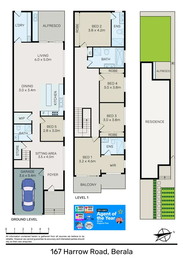 Floorplan of Homely house listing, 167 Harrow Road, Berala NSW 2141