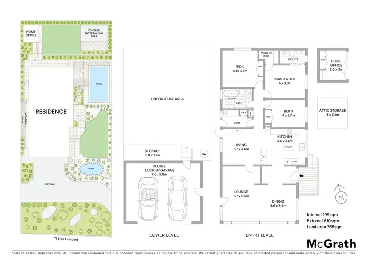 Floorplan of Homely house listing, 10 Ti Tree Crescent, Berowra NSW 2081