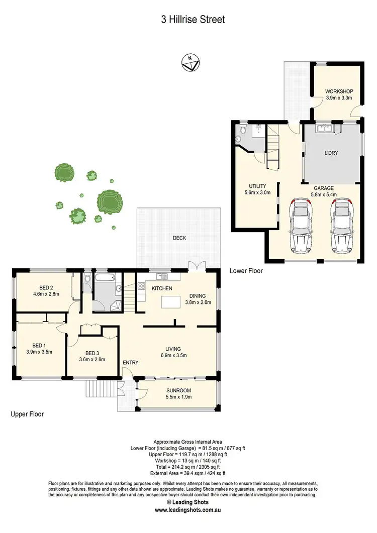 Floorplan of Homely house listing, 3 Hillrise Street, Aspley QLD 4034