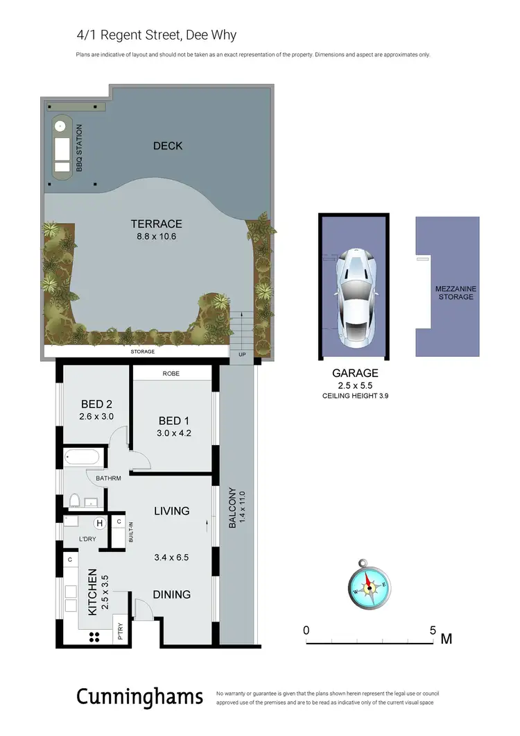 Floorplan of Homely apartment listing, 4/1 Regent Street, Dee Why NSW 2099