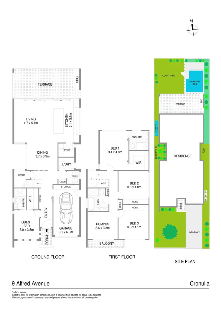 Floorplan of Homely house listing, 2/9 Alfred Avenue, Cronulla NSW 2230