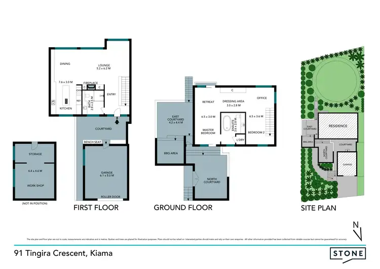 Floorplan of Homely house listing, 91 Tingira Crescent, Kiama NSW 2533