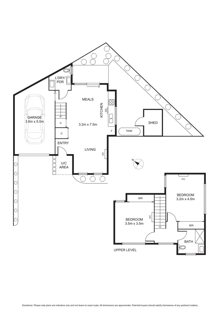 Floorplan of Homely townhouse listing, 3/15 Oliver Court, Fawkner VIC 3060