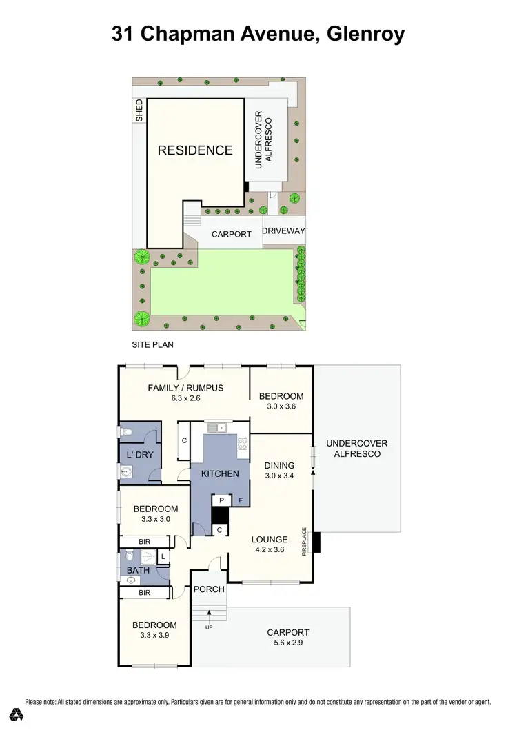 Floorplan of Homely house listing, 31 Chapman Avenue, Glenroy VIC 3046