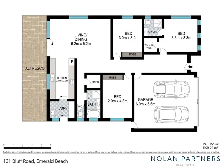 Floorplan of Homely house listing, 121 Bluff Road, Emerald Beach NSW 2456