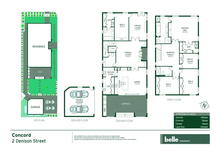 Floorplan of Homely house listing, 2 Denison Street, Concord NSW 2137
