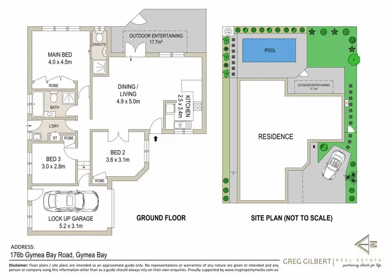 Floorplan of Homely villa listing, 176b Gymea Bay Road, Gymea Bay NSW 2227