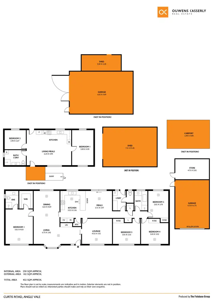 Floorplan of Homely house listing, 553 Curtis Road, Macdonald Park SA 5121