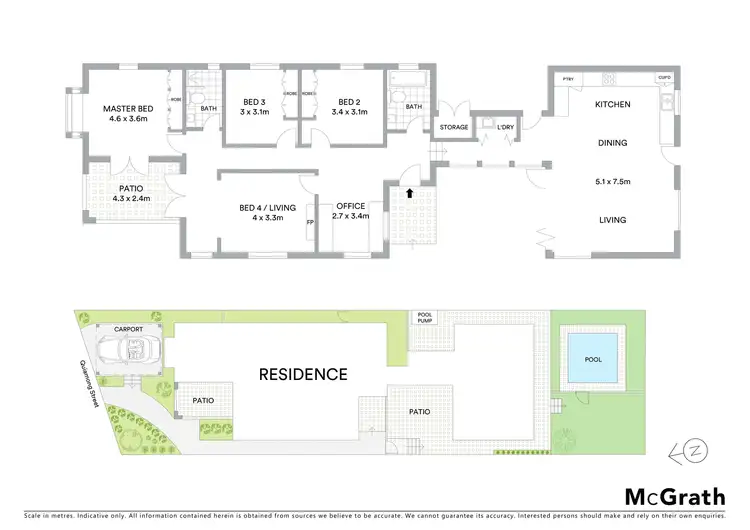 Floorplan of Homely house listing, 6 Quiamong Road, Naremburn NSW 2065