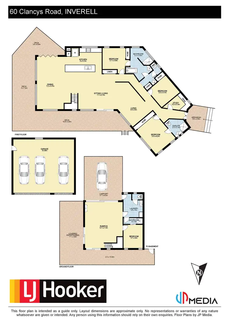 Floorplan of Homely house listing, 60 Clancys Drive, Inverell NSW 2360