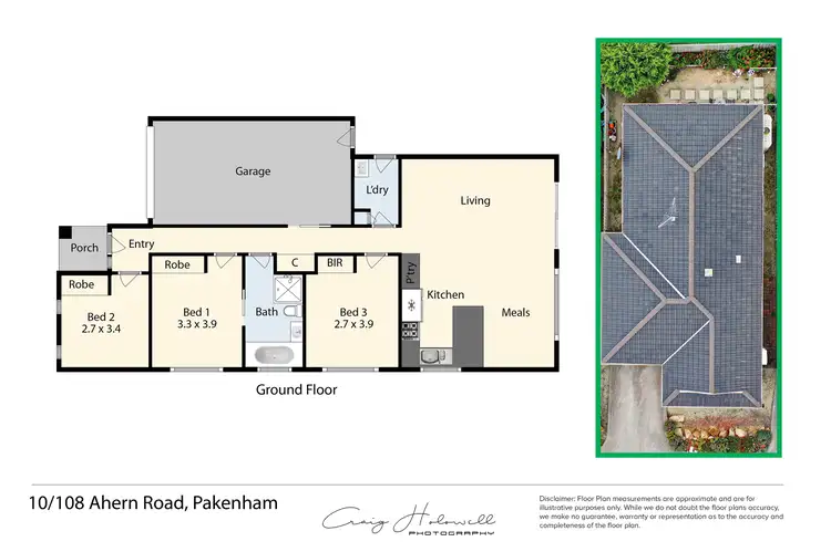 Floorplan of Homely house listing, 10/108 Ahern Road, Pakenham VIC 3810