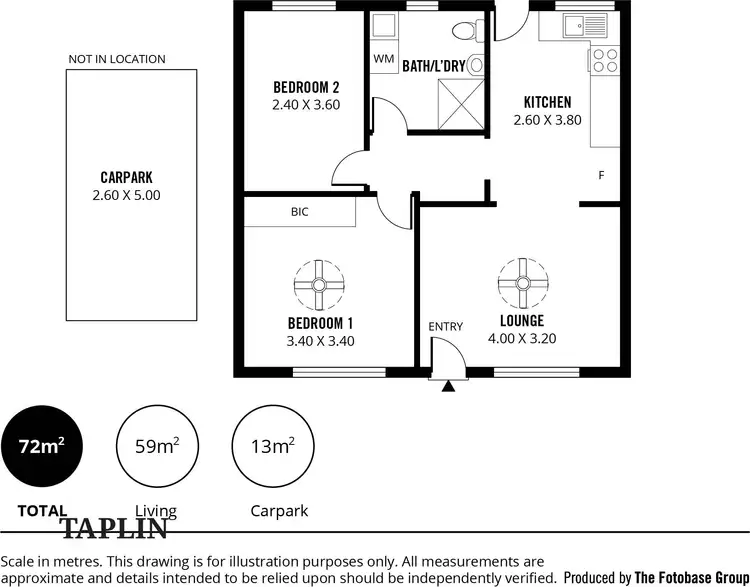 Floorplan of Homely unit listing, 7/180 Seaview Road, Henley Beach South SA 5022