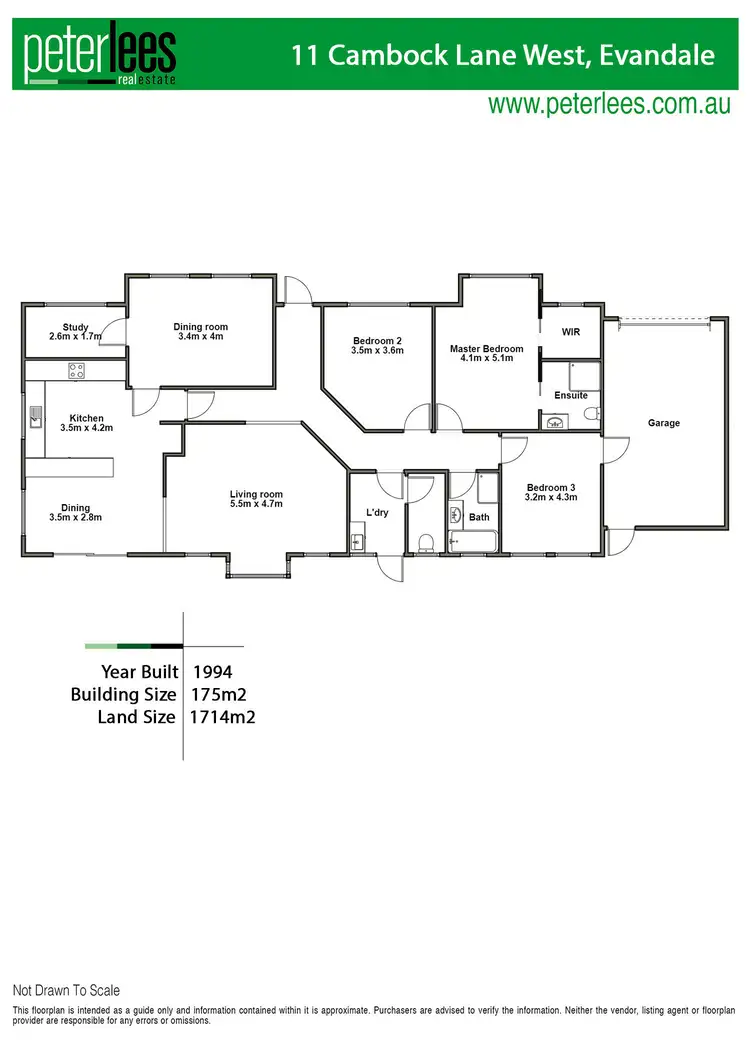 Floorplan of Homely house listing, 11 Cambock Lane West, Evandale TAS 7212