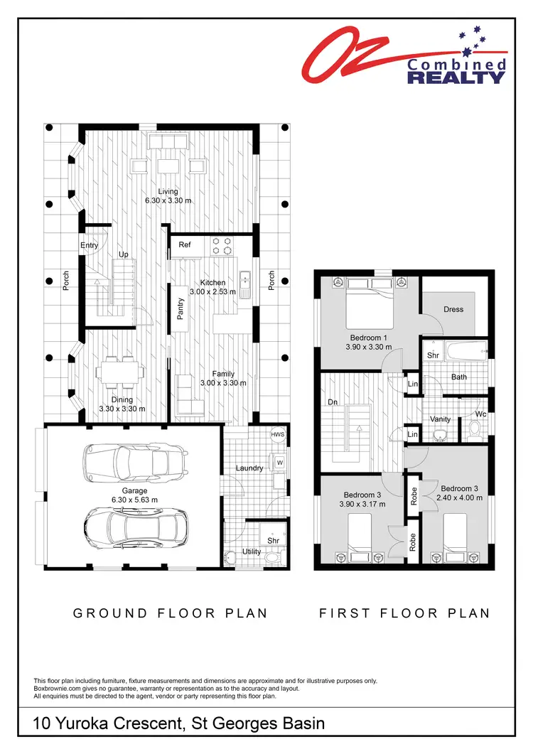 Floorplan of Homely house listing, 10 Yuroka Crescent, St Georges Basin NSW 2540
