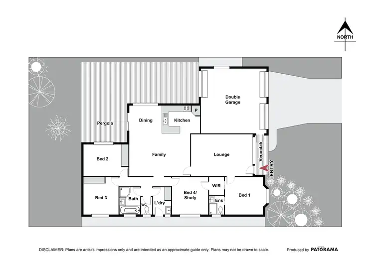 Floorplan of Homely house listing, 25 Thomas Royal Gardens, Queanbeyan East NSW 2620
