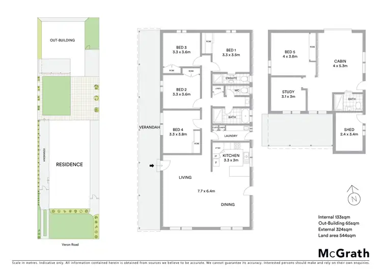 Floorplan of Homely house listing, 59 Veron Road, Umina Beach NSW 2257