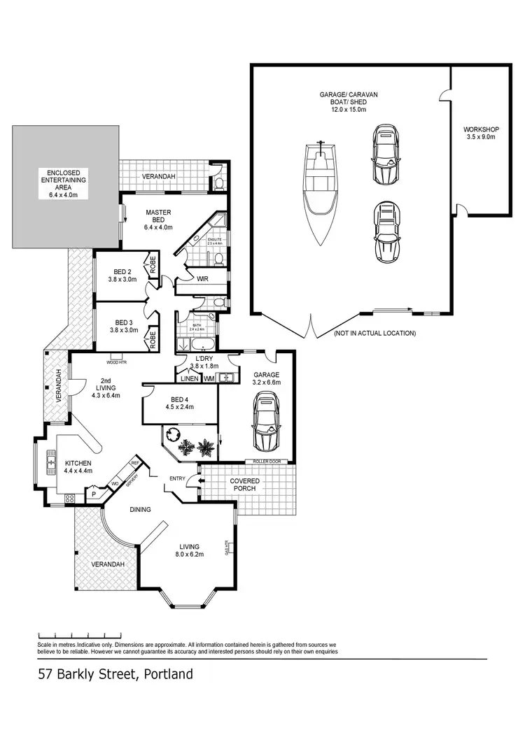 Floorplan of Homely house listing, 57 Barkly Street, Portland VIC 3305