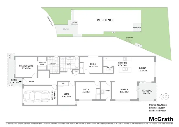 Floorplan of Homely house listing, 7 Stan Boal Court, Mudgee NSW 2850