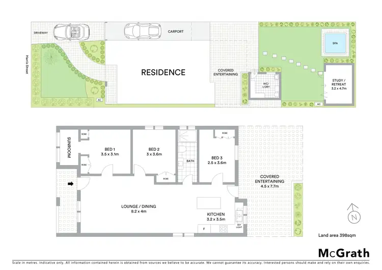 Floorplan of Homely house listing, 47 Harris Street, Rosebery NSW 2018