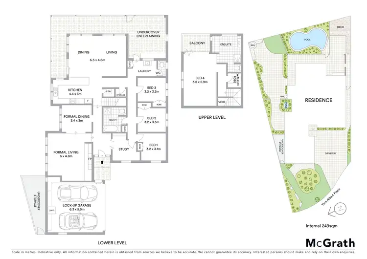 Floorplan of Homely house listing, 24 Tom Albert Place, Sawtell NSW 2452