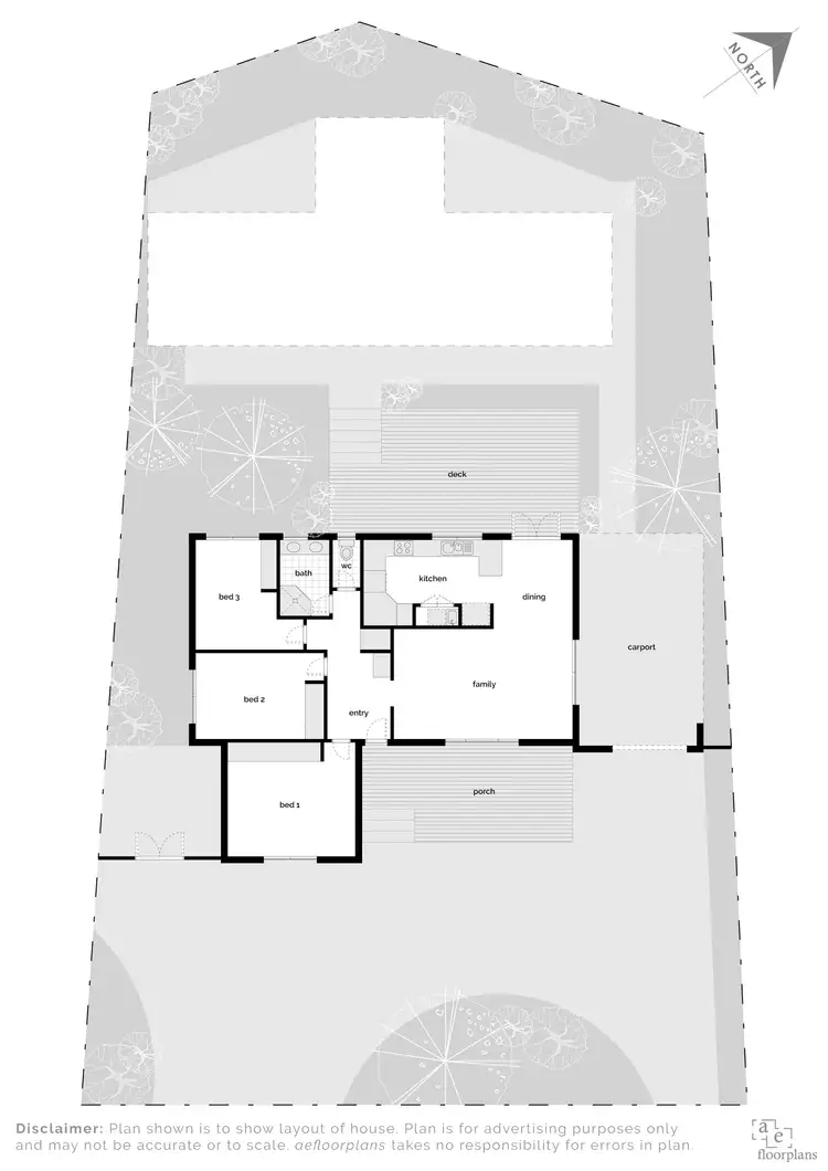 Floorplan of Homely house listing, 4 Poate Street, Holder ACT 2611