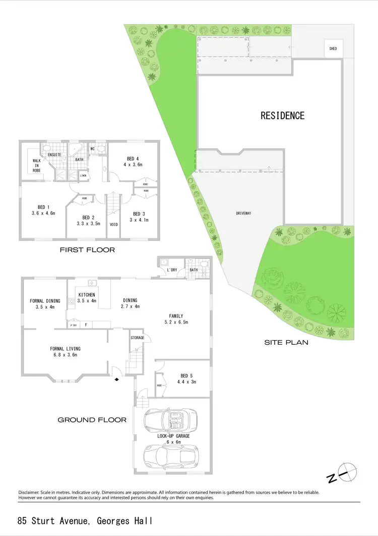 Floorplan of Homely house listing, 85 Sturt Avenue, Georges Hall NSW 2198
