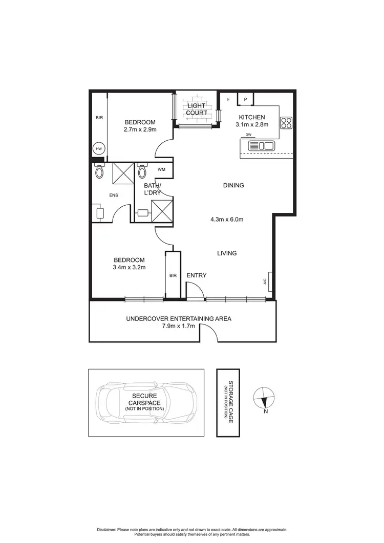 Floorplan of Homely apartment listing, 3/202 Glen Iris Road, Glen Iris VIC 3146