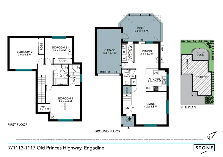 Floorplan of Homely townhouse listing, 7/1113-1117 Old Princes Highway, Engadine NSW 2233