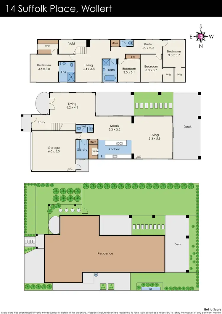 Floorplan of Homely house listing, 14 Suffolk Place, Wollert VIC 3750