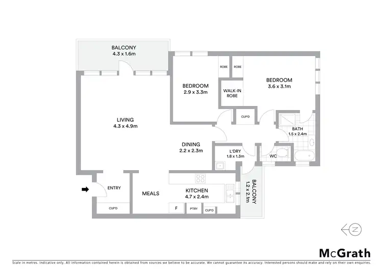 Floorplan of Homely apartment listing, 9/363 Balaclava Road, Caulfield North VIC 3161