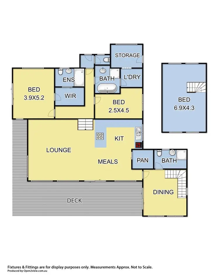 Floorplan of Homely house listing, 387 Ti-Tree Creek Road, Yea VIC 3717