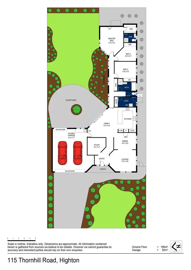 Floorplan of Homely house listing, 115 Thornhill Road, Highton VIC 3216