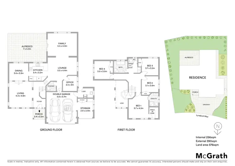 Floorplan of Homely house listing, 17 Lyrebird Way, Farmborough Heights NSW 2526