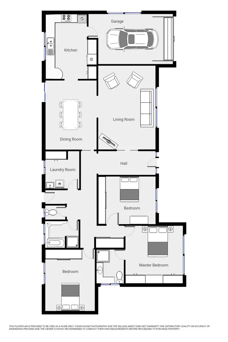 Floorplan of Homely house listing, 72 Pawson Avenue, Red Cliffs VIC 3496