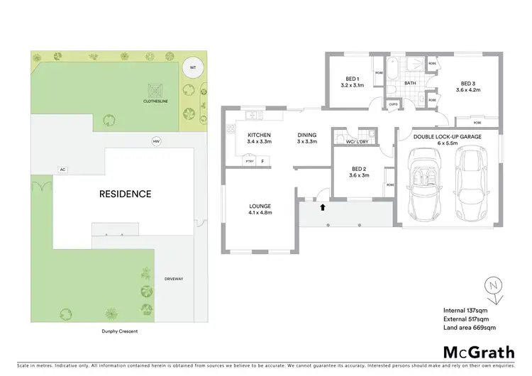 Floorplan of Homely house listing, 4 Dunphy Crescent, Mudgee NSW 2850