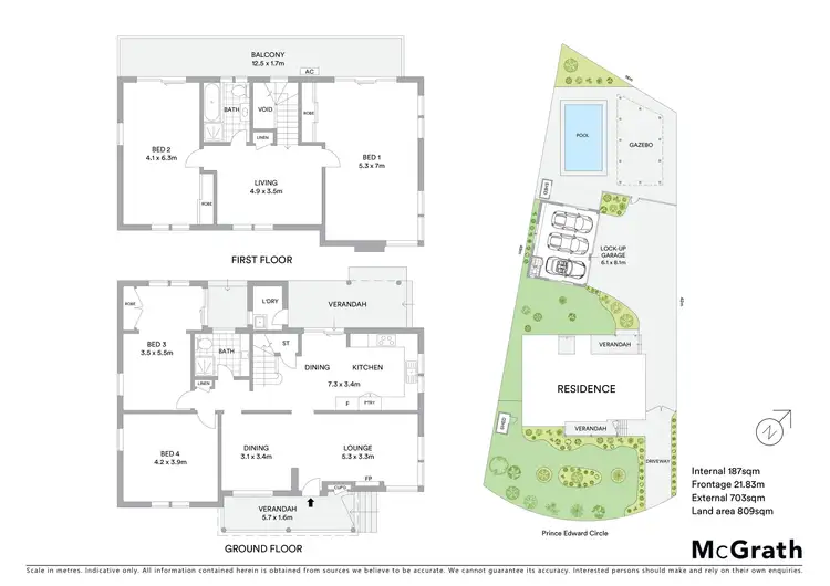 Floorplan of Homely house listing, 3 Prince Edward Circle, Pagewood NSW 2035