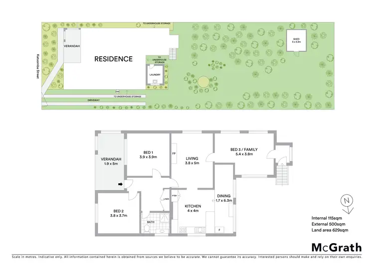 Floorplan of Homely house listing, 241 Katoomba Street, Katoomba NSW 2780