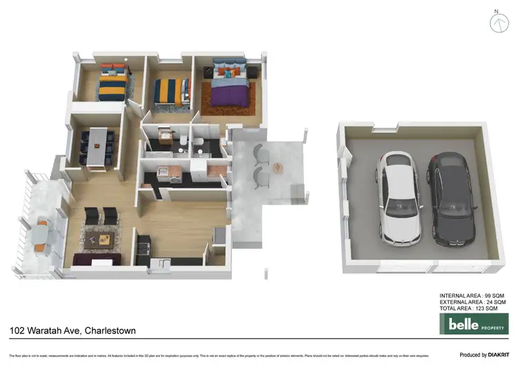 Floorplan of Homely house listing, 102 Waratah Avenue, Charlestown NSW 2290