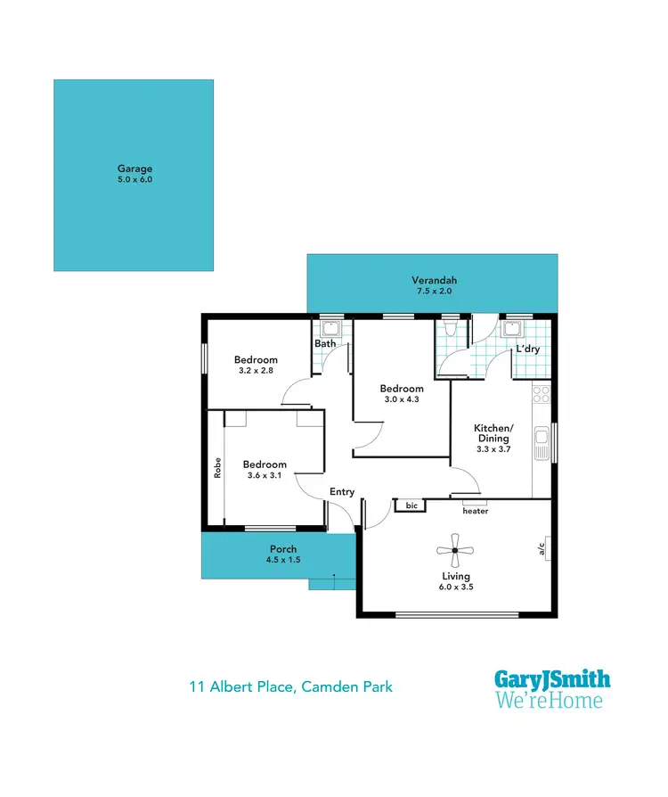 Floorplan of Homely house listing, 11 Albert Place, Camden Park SA 5038