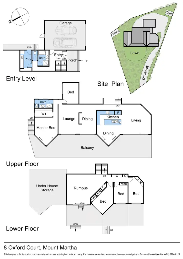 Floorplan of Homely house listing, 8 Oxford Court, Mount Martha VIC 3934